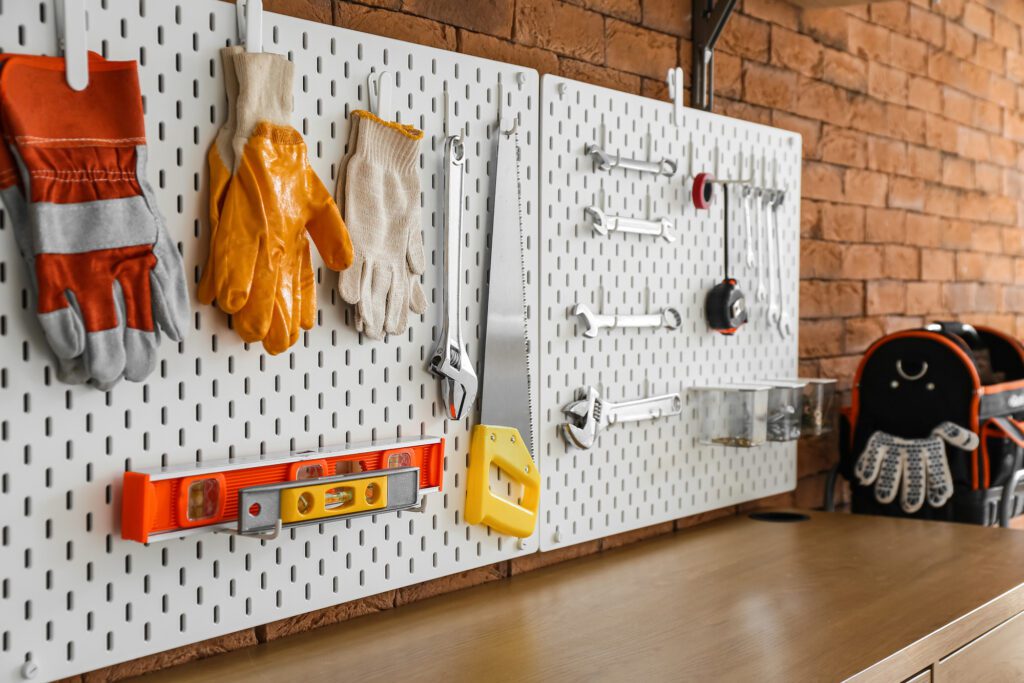 Aménagement pour garage