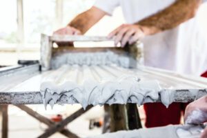 Moulure plâtre traditionnel