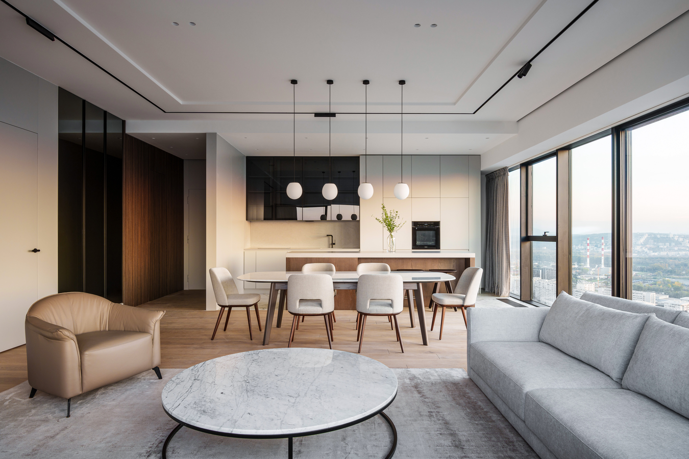 luminaire dans salon